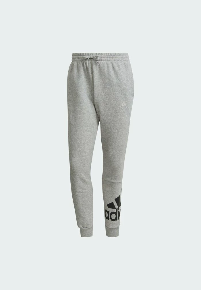 Adidas Performance ESSENTIALS FLEECE TAPERED CUFF LOGO - Tracksuit Bottoms - Grey 9 Adidas Performance ESSENTIALS FLEECE TAPERED CUFF LOGO - Tracksuit Bottoms - Grey - Image 7