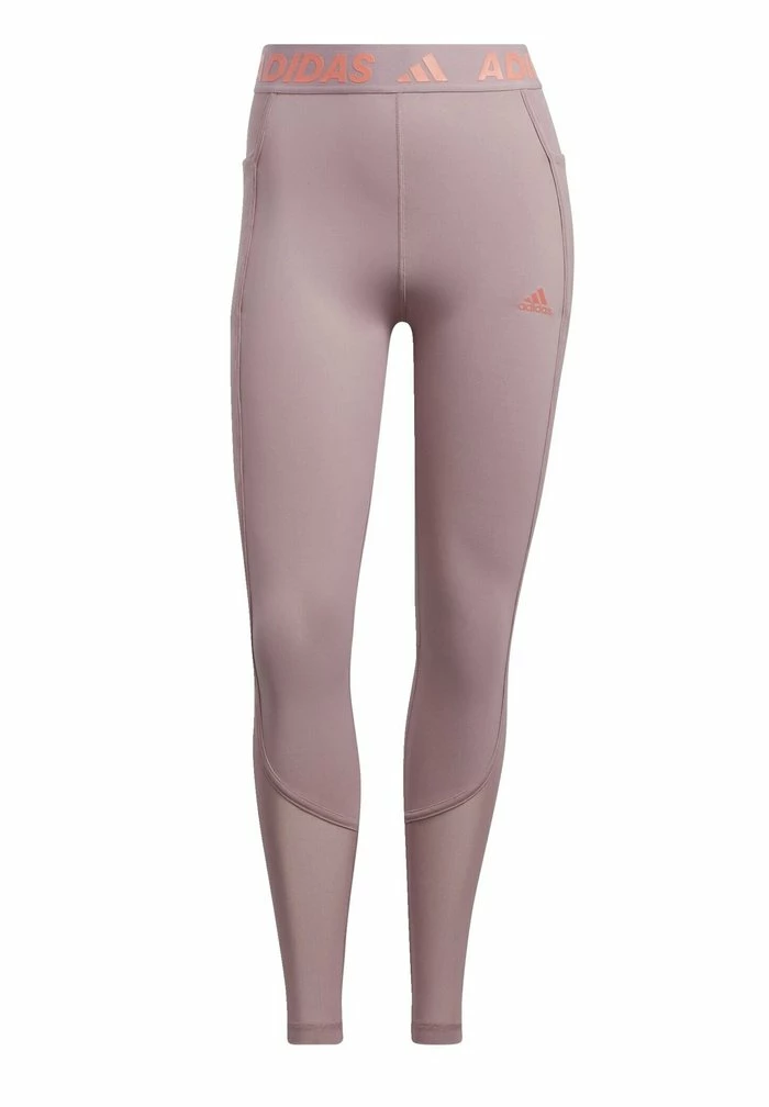 Adidas Performance Leggings - Purple 6 Adidas Performance Leggings - Purple - Image 4