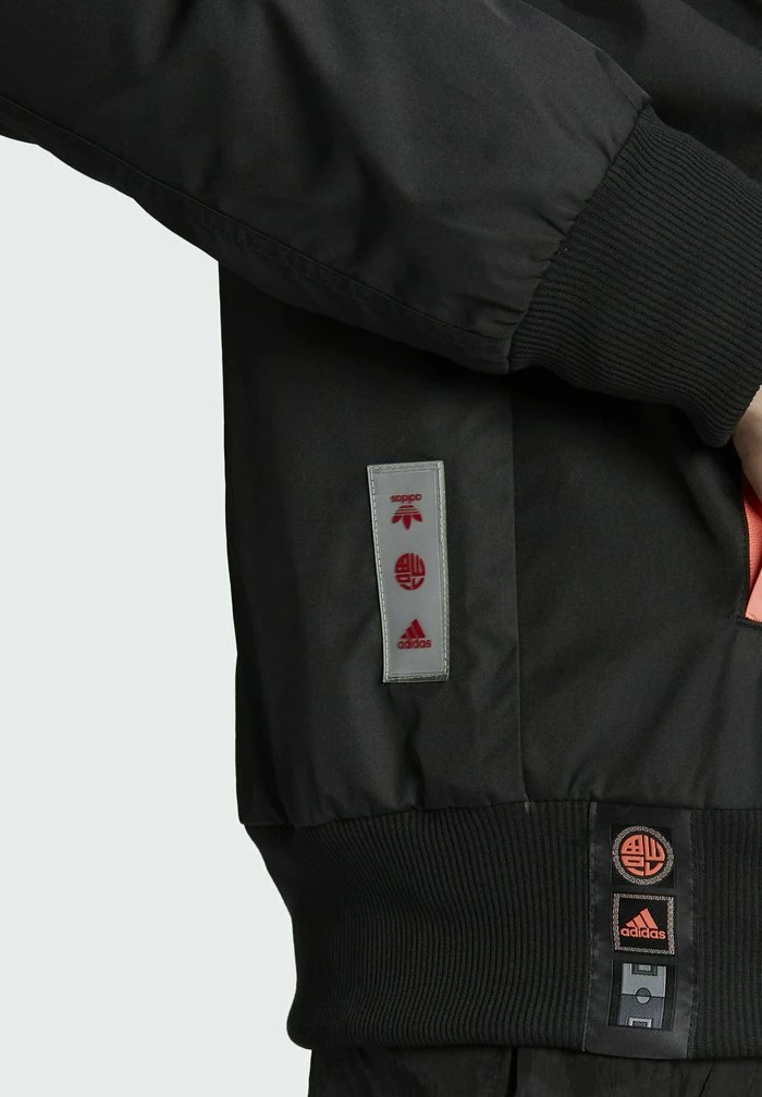 Adidas Performance JUVE LNY - Bomber Jacket - Black 8 Adidas Performance JUVE LNY - Bomber Jacket - Black - Image 6