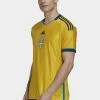 Adidas Performance SWEDEN SVFF HOME - Football Shirt - Yellow -adidas Performance Shop ce43d0b02e5340d28e5bf75bc1bc795c