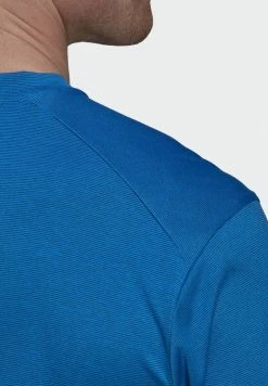 Adidas Performance MT TEE - Basic T-shirt - Shock Blue -adidas Performance Shop ce4de77228b648b68966f5c7ec15e869