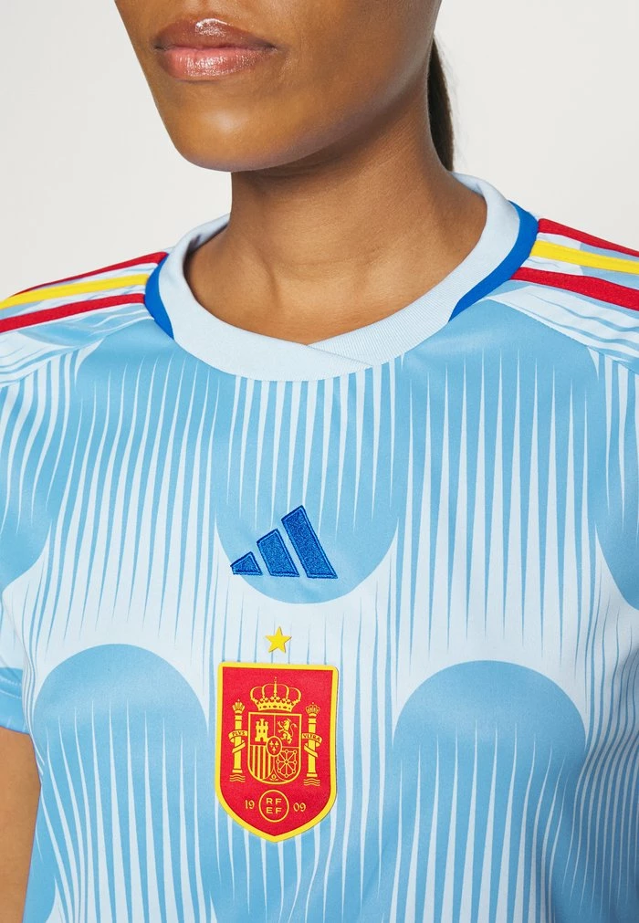 Adidas Performance SPAIN FEF AWAY - Football Shirt - Glow Blue/glory Blue 8 Adidas Performance SPAIN FEF AWAY - Football Shirt - Glow Blue/glory Blue - Image 6