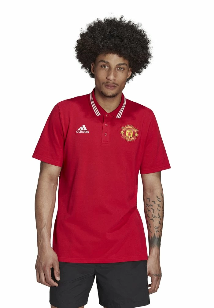 Adidas Performance MANCHESTER UNITED - Club Wear - Real Red 3 Adidas Performance MANCHESTER UNITED - Club Wear - Real Red