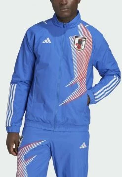 Adidas Performance JAPAN JFA TRAVEL JACKET - National Team Wear - Blue -adidas Performance Shop ce782c5e416744ec91a1686aa9421472
