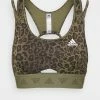 Adidas Performance BRA - Medium Support Sports Bra - Multicolor/focus Olive