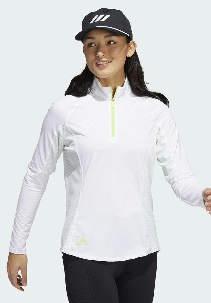 Adidas Performance HEAT.RDY MOCK - Long Sleeved Top - White 3 Adidas Performance HEAT.RDY MOCK - Long Sleeved Top - White