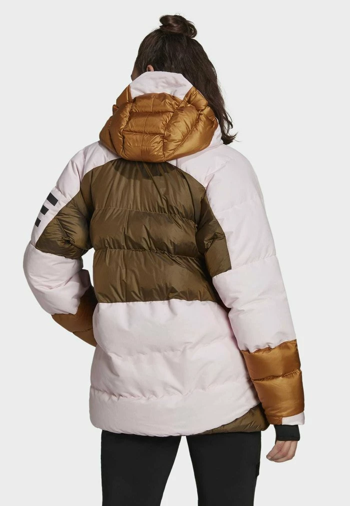 Adidas Performance Winter Jacket - Brown, Pink 4 Adidas Performance Winter Jacket - Brown, Pink - Image 2