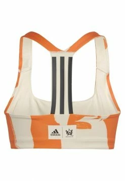 Adidas Performance THEBE MAGUGU - Medium Support Sports Bra - Beige -adidas Performance Shop cf2b8146d74a439a9713ef6ea6188fb1