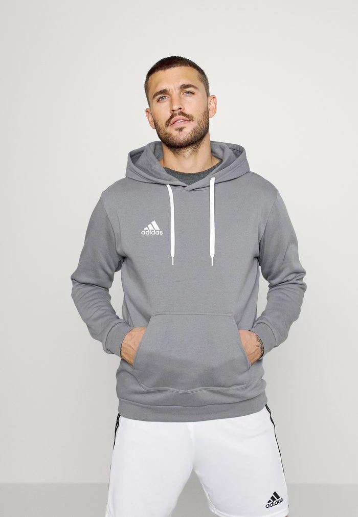 Adidas Performance ENTRADA HOODY - Hoodie - Team Grey Four 5 Adidas Performance ENTRADA HOODY - Hoodie - Team Grey Four - Image 3