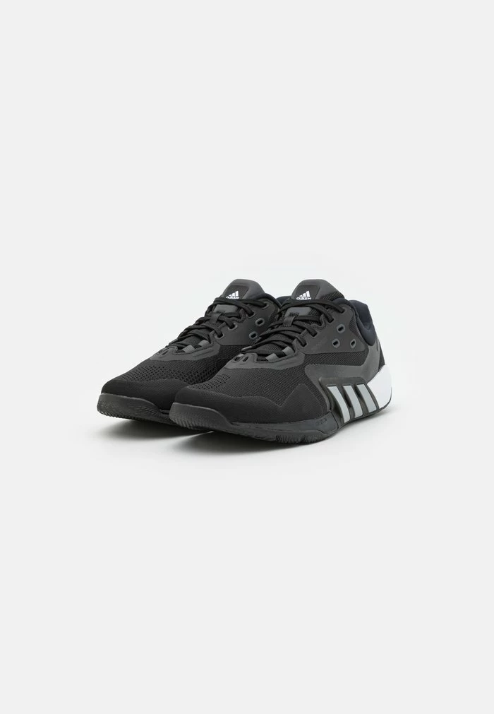 Adidas Performance DROPSET TRAINER - Training Shoe - Core Black/silver Metallic/footwear White 4 Adidas Performance DROPSET TRAINER - Training Shoe - Core Black/silver Metallic/footwear White - Image 2