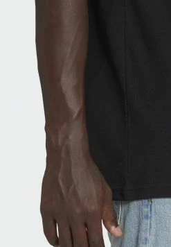 Adidas Performance FOOTBALL LOGO TEE - Print T-shirt - Black -adidas Performance Shop cf8fb12bb8764247b84f82f45cf2faeb