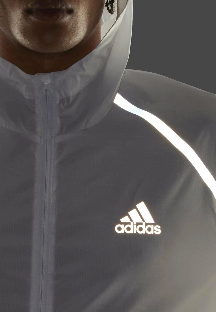 Adidas Performance MARATHON JKT - Running Jacket - White 7 Adidas Performance MARATHON JKT - Running Jacket - White - Image 5