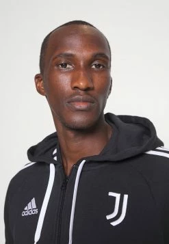 Adidas Performance JUVENTUS TURIN HOODY - Club Wear - Black/white -adidas Performance Shop d0e94d57b84646e5a45472767d46658e