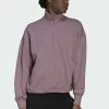 Adidas Performance FUTURE ICONS QUARTER ZIP - Sweatshirt - Purple