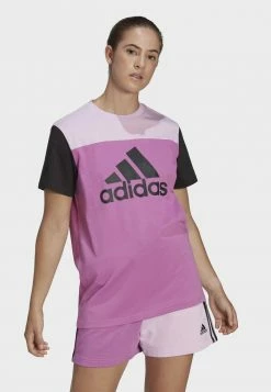 Adidas Performance ESSENTIALS - Print T-shirt - Purple -adidas Performance Shop d153cbc3d8b94b1889631564ddeb8c4e