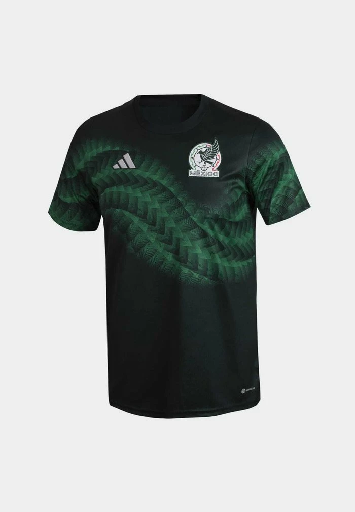 Adidas Performance MEXICO PRE-MATCH - Football Shirt - Green Night Vivid 8 Adidas Performance MEXICO PRE-MATCH - Football Shirt - Green Night Vivid - Image 6