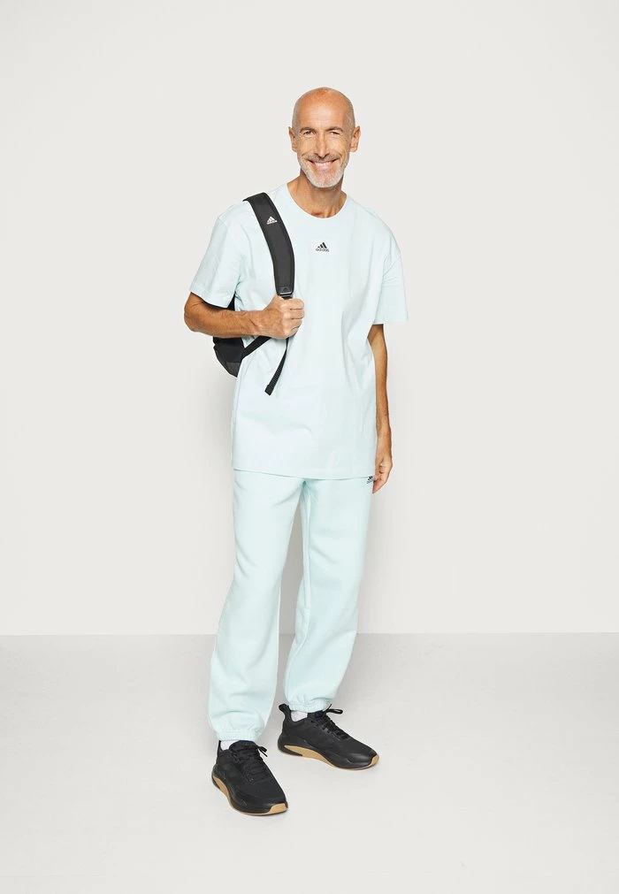 Adidas Performance Basic T-shirt - Blue 4 Adidas Performance Basic T-shirt - Blue - Image 2