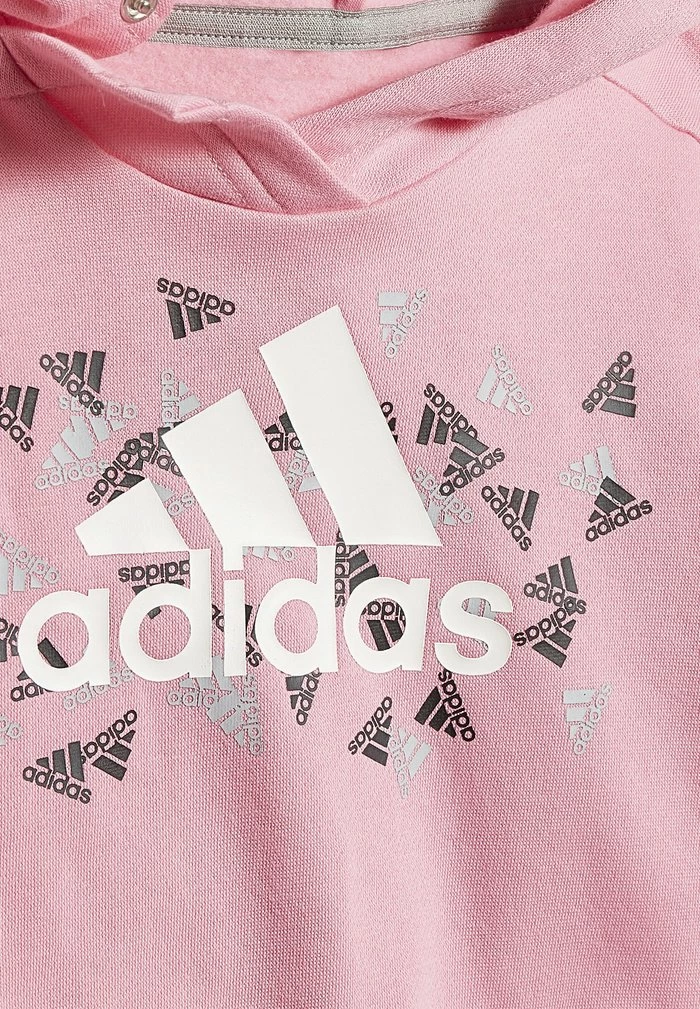 Adidas Performance BOS GRA - Tracksuit - Top Bliss Pink Bottom Medium Grey Heather 9 Adidas Performance BOS GRA - Tracksuit - Top Bliss Pink Bottom Medium Grey Heather - Image 7