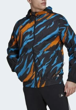Adidas Performance CAMO - Windbreaker - Black -adidas Performance Shop d2d22770268846a6b27b24357e5fd677