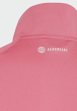 Adidas Performance AEROREADY TRAINING 3-STRIPES - Zip-up Sweatshirt - Pink -adidas Performance Shop d33a8d0ebb8544d4aaff1ab00a1fbb4a