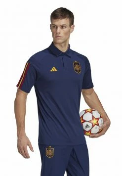 Adidas Performance SPAIN FEF - Polo Shirt - Navy Blue -adidas Performance Shop d33d32bd36304152bc300bcbbaa018a3