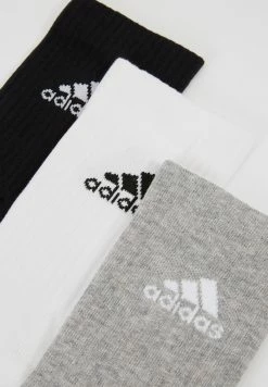 Adidas Performance CUSH 3 PACK UNISEX - Sports Socks - Medium Grey Heather/black -adidas Performance Shop d3538e27dde74040af7ac1058226f036