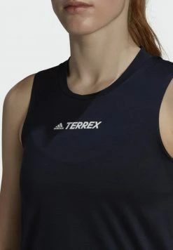 Adidas Performance W MT TANK - Sports T-shirt - Blue 14 Adidas Performance W MT TANK - Sports T-shirt - Blue -adidas Performance Shop d3fd6676a2164fbd99c0fea8a53a9caa