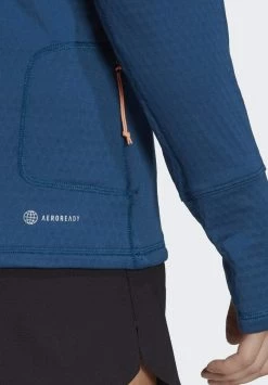 Adidas Performance X-CITY LONG SLEEVE - Fleece Jumper - Blue 10 Adidas Performance X-CITY LONG SLEEVE - Fleece Jumper - Blue -adidas Performance Shop d4ae8524fed2450f9168c9c8491151bf
