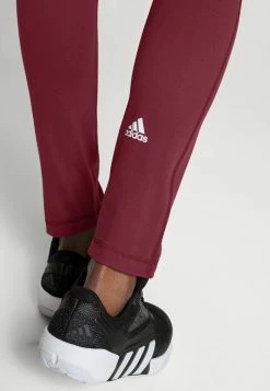 Adidas Performance YO ESS TIG - Leggings - Shadow Red -adidas Performance Shop d4c6f6602c424de596237b0726b400f9