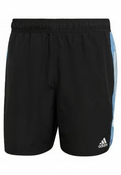 Adidas Performance COLORBLOCK STRIPES - Swimming Shorts - Black/blue -adidas Performance Shop d4edd36ada954079bd46bb660caa6a46