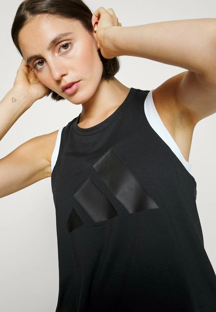 Adidas Performance 3BAR TANK HIIT - Top - Black 8 Adidas Performance 3BAR TANK HIIT - Top - Black - Image 6