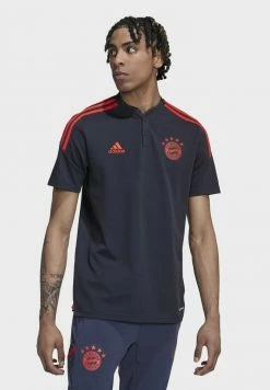 Adidas Performance POLO FC BAYERN CONDIVO 22 - Football Shirt - Black -adidas Performance Shop d53a55b7bca2428b9be56c449a6b4d7b