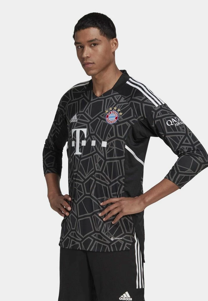 Adidas Performance FC BAYERN GOALKEEPER - Goalkeeper Shirt - Black Team Dark Grey 3 Adidas Performance FC BAYERN GOALKEEPER - Goalkeeper Shirt - Black Team Dark Grey