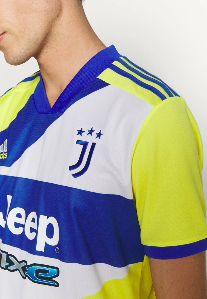 Adidas Performance JUVENTUS TURIN 3 - Club Wear - Shock Yellow/hi Res Blue 8 Adidas Performance JUVENTUS TURIN 3 - Club Wear - Shock Yellow/hi Res Blue - Image 6
