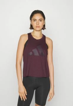 Adidas Performance 3BAR TANK HIIT - Top - Shadow Maroon