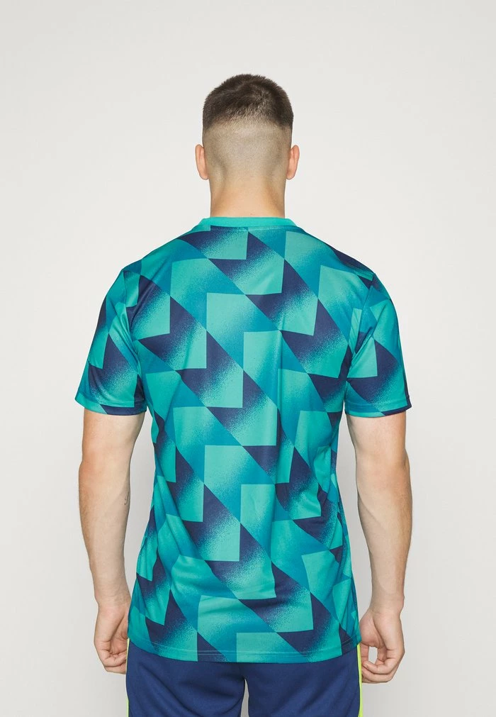 Adidas Performance JUVENTUS TURIN 22 PREMATCH - Football Shirt - Aqua/active Teal/team Navy 5 Adidas Performance JUVENTUS TURIN 22 PREMATCH - Football Shirt - Aqua/active Teal/team Navy - Image 3