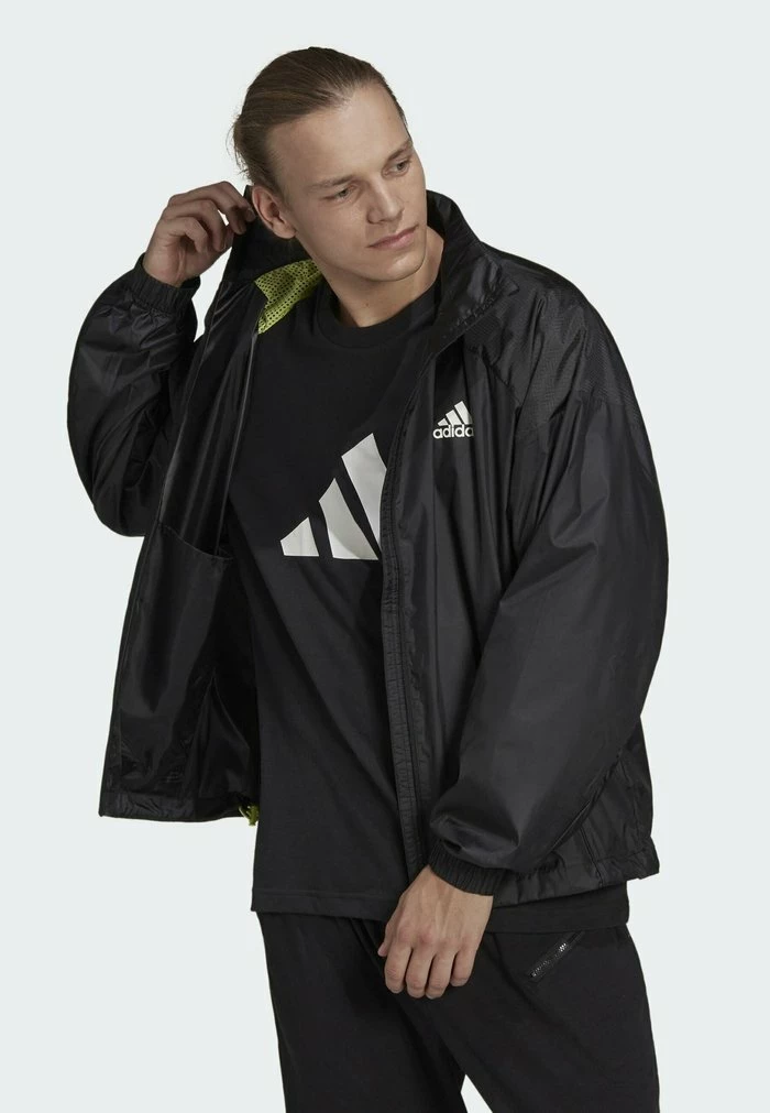 Adidas Performance TRAVEER WIND - Windbreaker - Black 9 Adidas Performance TRAVEER WIND - Windbreaker - Black - Image 7