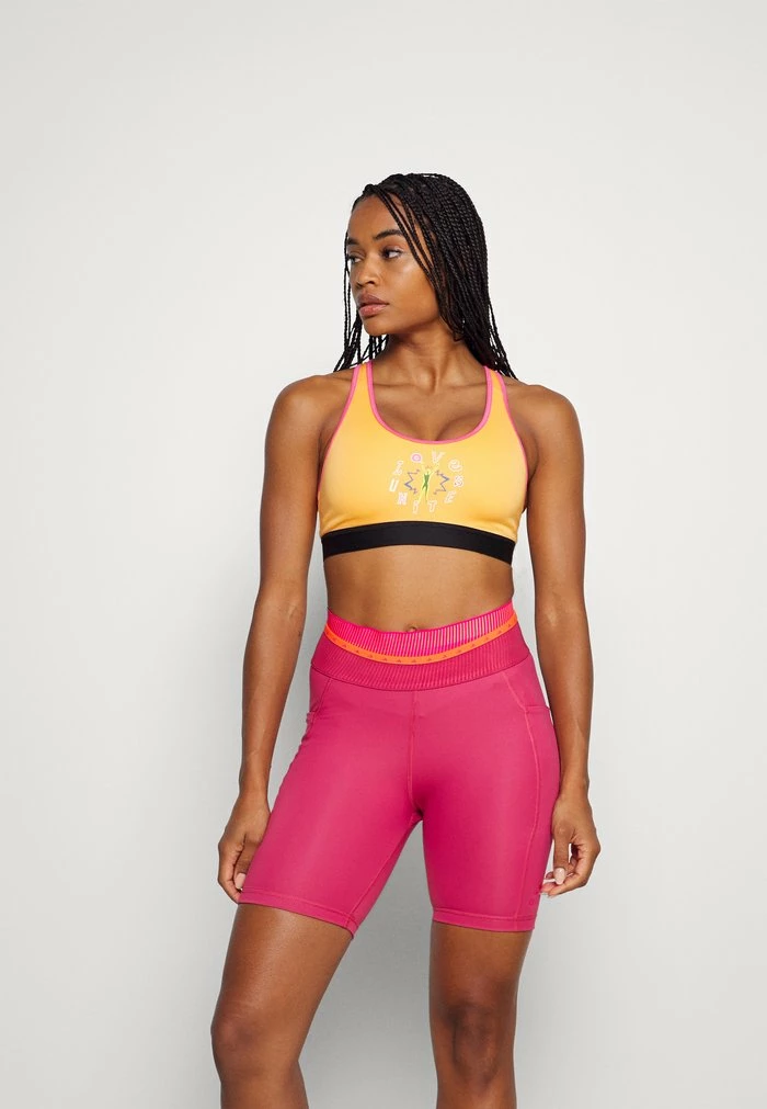 Adidas Performance LU BOS MED BRA - Sports Bra - Hazy Orange 3 Adidas Performance LU BOS MED BRA - Sports Bra - Hazy Orange