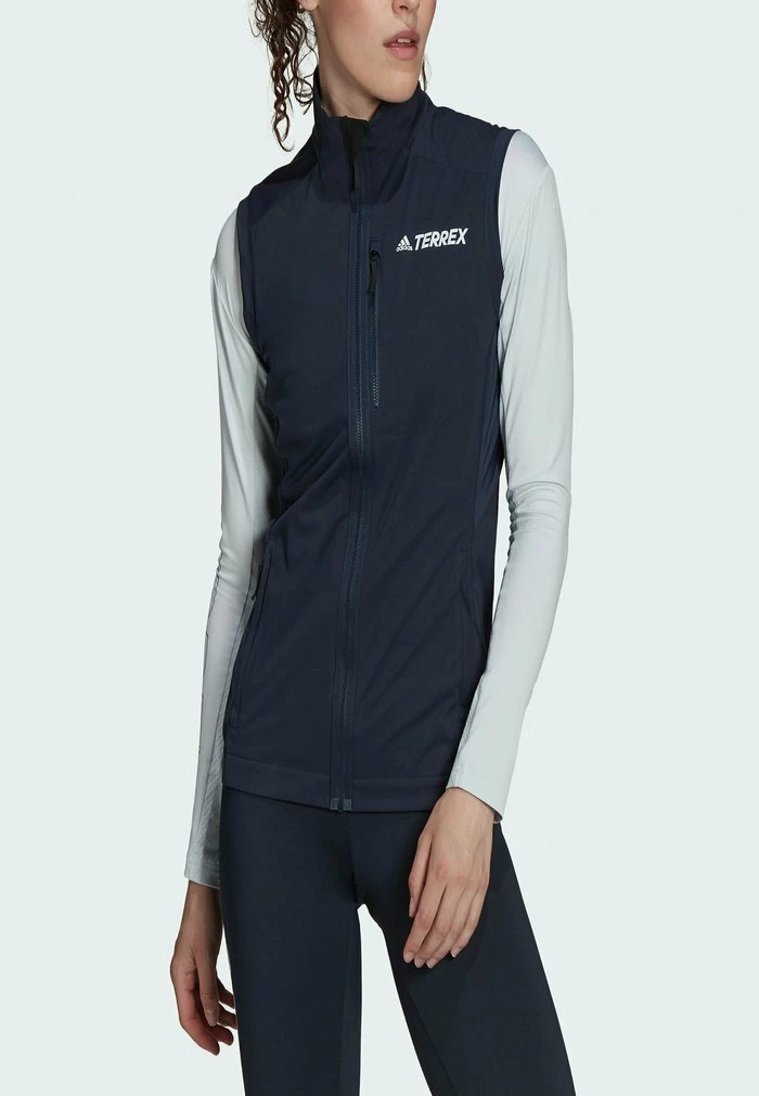 Adidas Performance TERREX XPERIOR CROSS - Waistcoat - Blue 6 Adidas Performance TERREX XPERIOR CROSS - Waistcoat - Blue - Image 4