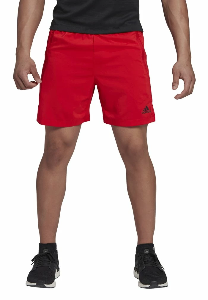 Adidas Performance SHORT - Sports Shorts - Vivid Red 3 Adidas Performance SHORT - Sports Shorts - Vivid Red