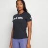 Adidas Performance LOUNGEWEAR ESSENTIALS SLIM LOGO - Print T-shirt - Legend Ink/white -adidas Performance Shop d7b197b756cd449d99ff845473eb3348