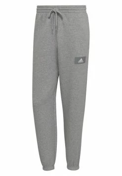 Adidas Performance ESSENTIALS FEELVIVID FLEECE STRAIGHT - Tracksuit Bottoms - Medium Grey Heather -adidas Performance Shop d7cede4a8265425ba432624cd1d3ccfb