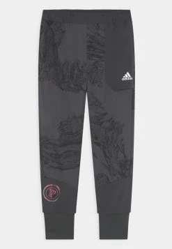 Adidas Performance POGBA TAP PANT UNISEX - Tracksuit Bottoms - Carbon/black/white