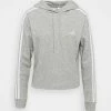 Adidas Performance Hoodie - Medium Grey Heather/white