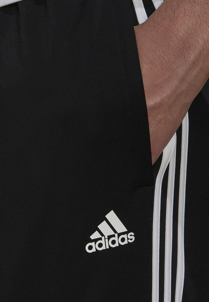 Adidas Performance M 3S JOG TP TRI - Tracksuit Bottoms - Black/white 6 Adidas Performance M 3S JOG TP TRI - Tracksuit Bottoms - Black/white - Image 4