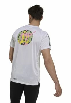 Adidas Performance EVENT - Print T-shirt - White -adidas Performance Shop d851ca75cba0446c8e07f4563aa8ef9c