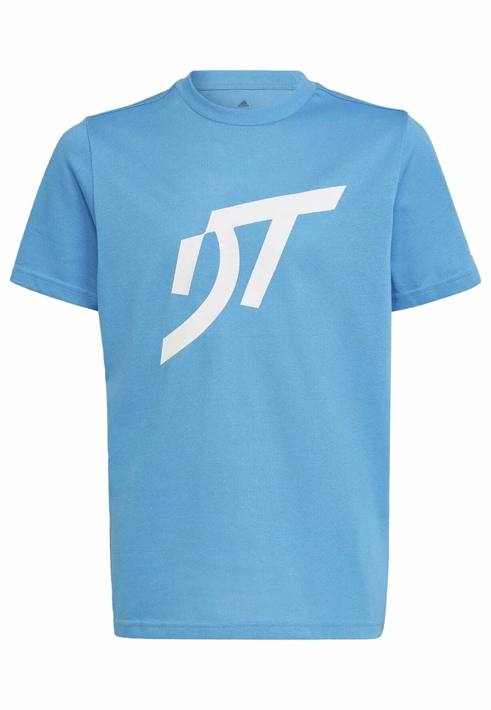 Adidas Performance Print T-shirt - Blue 9 Adidas Performance Print T-shirt - Blue - Image 7