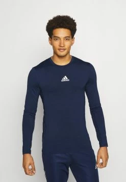 Adidas Performance TECH FIT - Long Sleeved Top - Team Navy Blue