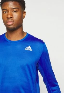 Adidas Performance LONG SLEEVE - Long Sleeved Top - Team Royal Blue/reflective Silver -adidas Performance Shop d90749c161024446a24b8fcceb3e65db