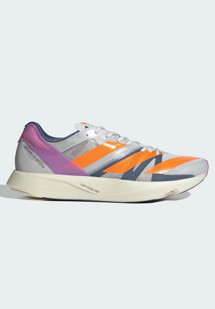 Adidas Performance ADIZERO TAKUMI SEN 8 - Minimalist Running Shoes - Dash Grey/solar Orange/pulse Lilac 8 Adidas Performance ADIZERO TAKUMI SEN 8 - Minimalist Running Shoes - Dash Grey/solar Orange/pulse Lilac - Image 6